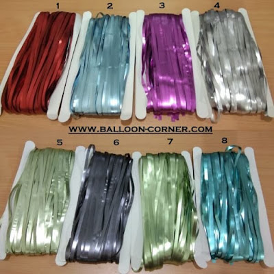 Foil Curtain / Tirai Foil Superior Quality (SOFT COLOUR)