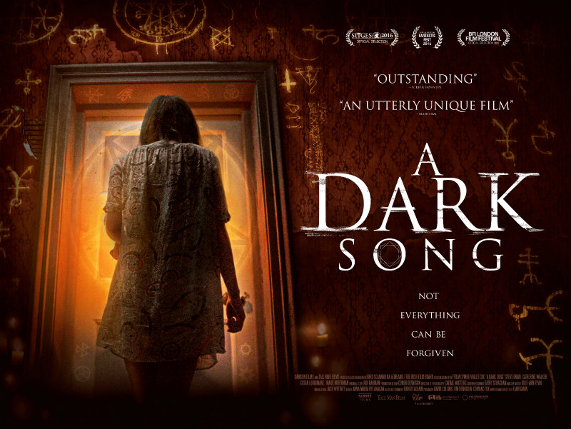 a dark song poster