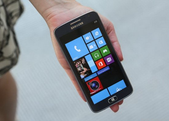 Samsung Ativ S Neo  on hands