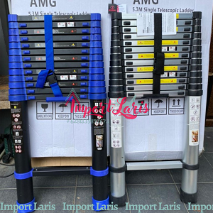 Jual Tangga Teleskop AMG Lipat Fiber Optic