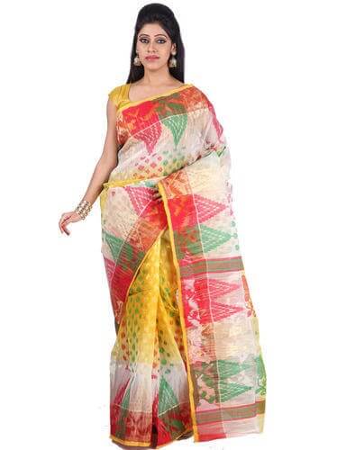 Tant Jamdani Saree