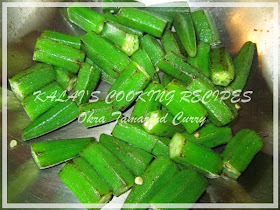 Vendakkai Puzhi Kuzhambu / Okra Tamarind Curry