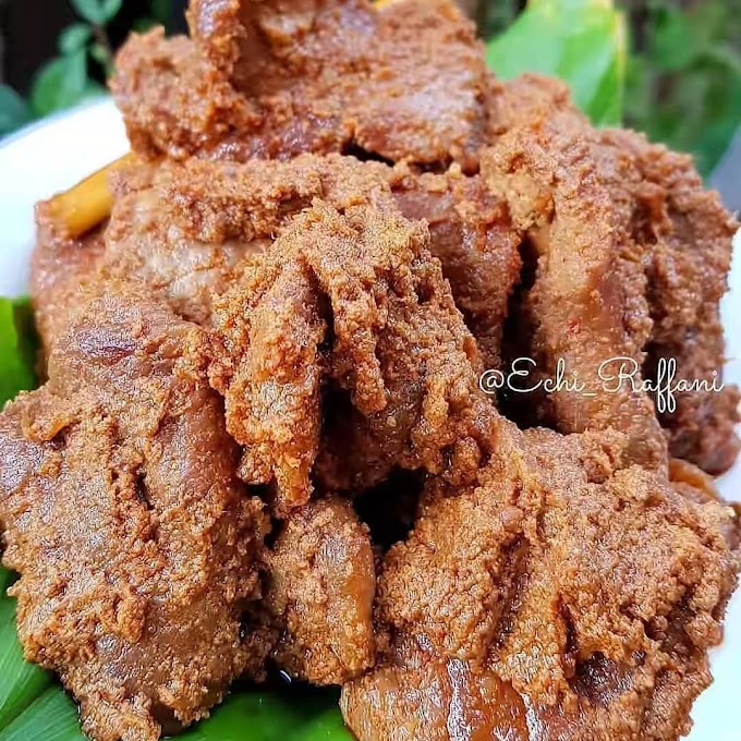 Resep Rendang Padang Asli Enak