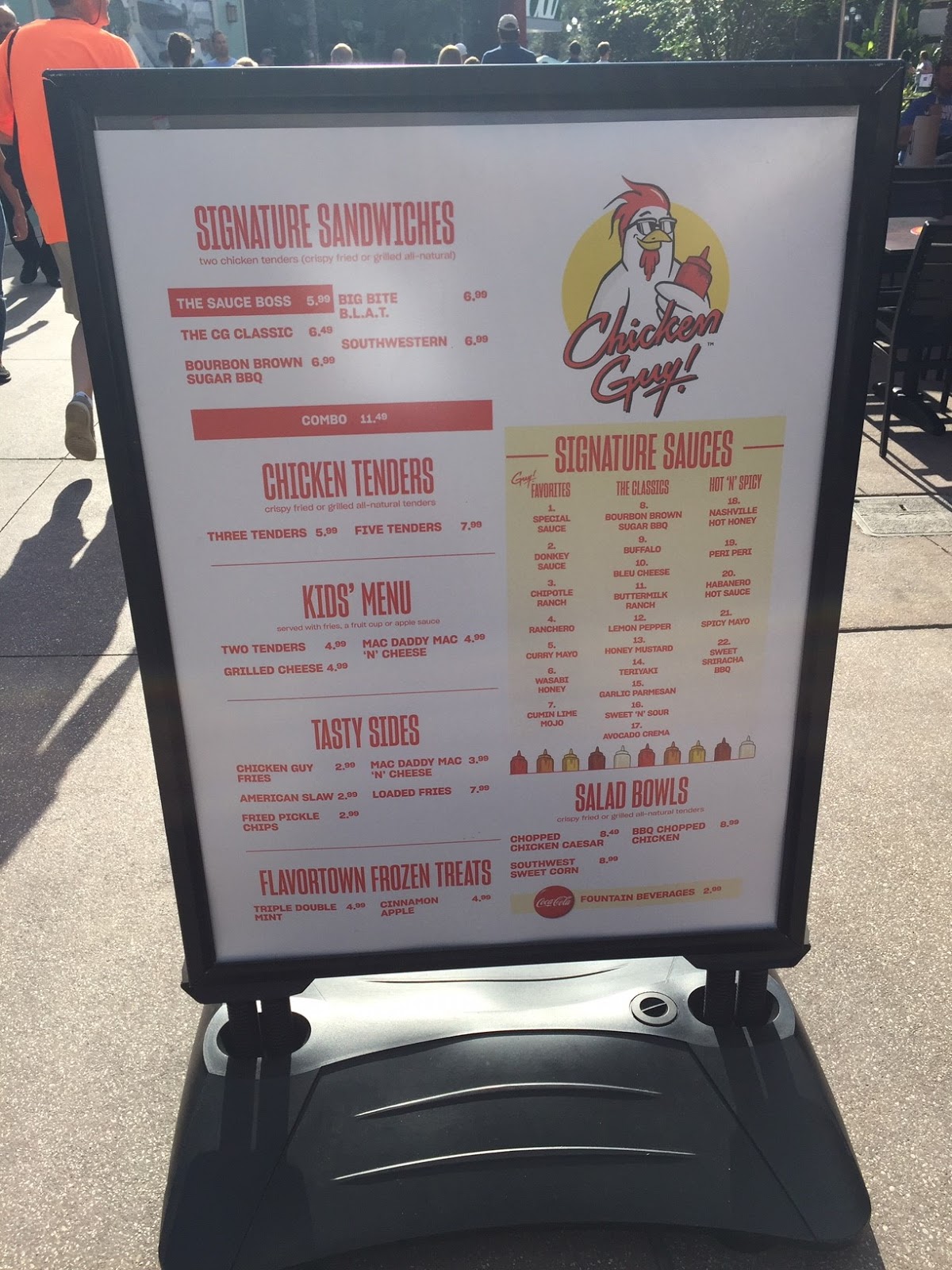 美味しいチキンテンダーが食べられる新しいレストラン Chicken Guy At Disney Springs