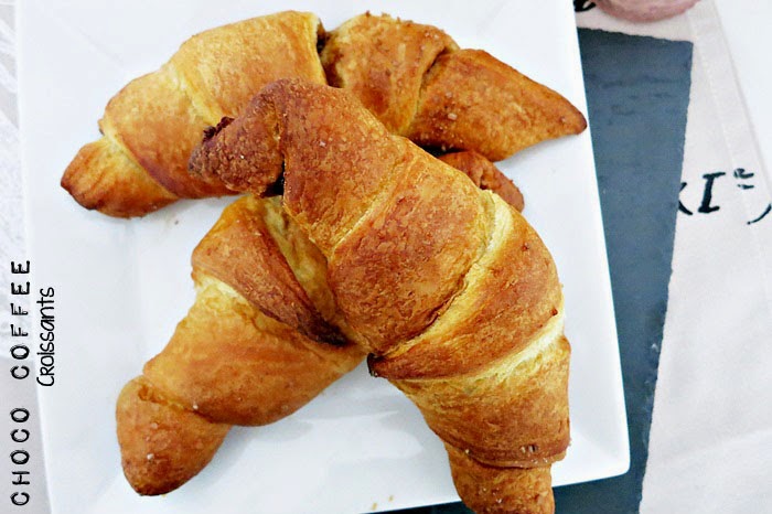 Choco Coffee Croissants