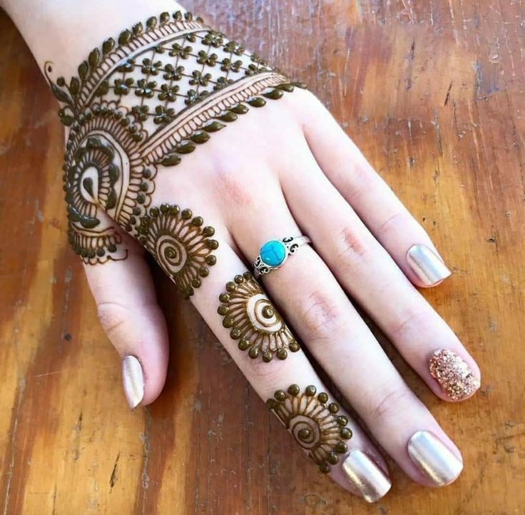 100 Latest New Mehndi Designs 2019 For Hands Fancy Fashion Points