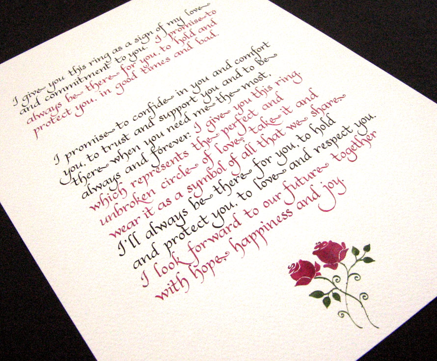 How To Write Wedding Vows How To Write Wedding Vows Samples