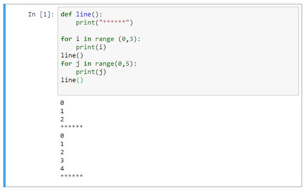 functions in python