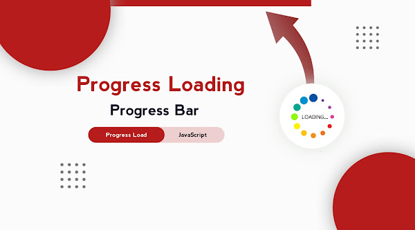 How add Loading Progress Bar on your Website using JavaScript.