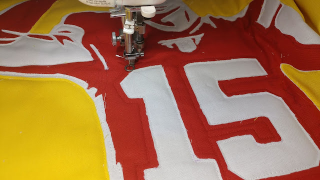 Chiefs quarterback Patrick Mahomes quilt