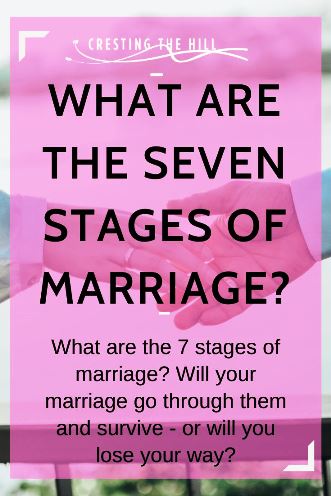 What are the 7 stages of marriage? Will your marriage go through them and survive - or will you lose your way?