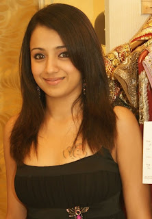 Indian Actress Trisha Hairstyle Pictures