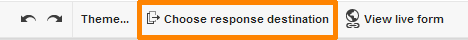 choose response destination
