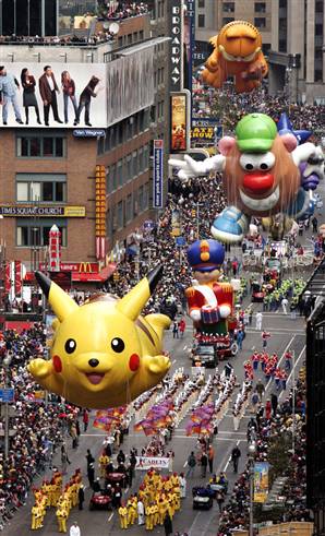 Thanksgiving day parades