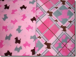 pink scottie fleece