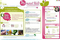 Cosmética biológica MySweetBio en medicinas y medicina natural