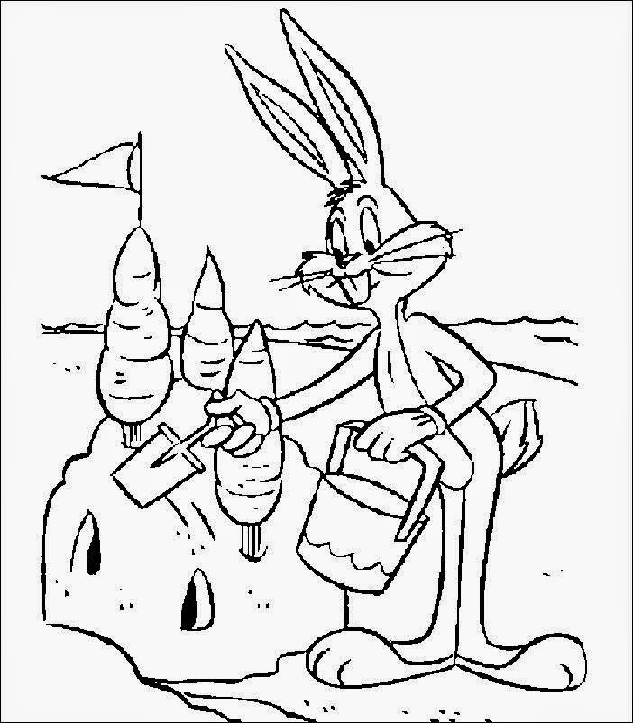 Desenhos do Show do Looney Tunes para Colorir e Imprimir