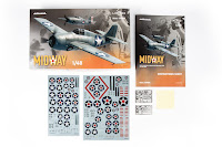 Eduard 1/48 MIDWAY DUAL COMBO (WILDCAT) (11166) Color Guide & Paint Conversion Chart