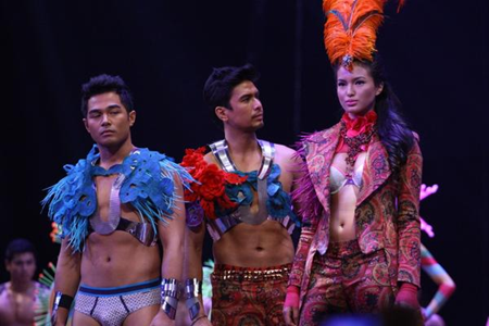 Benjamin Alves, Christian Bautista and Sarah Lahbati