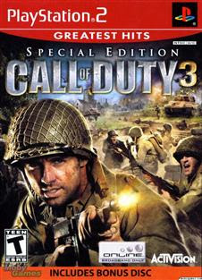 Call of Duty 3 Special Edition Bonus Disc   PS2
