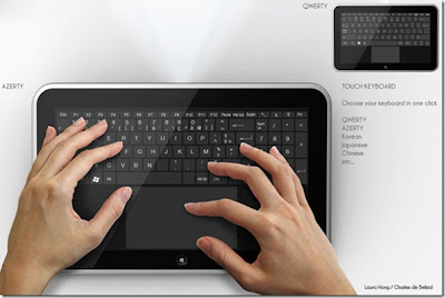 Tablet PC Samsung Galaxy One running Windows 8
