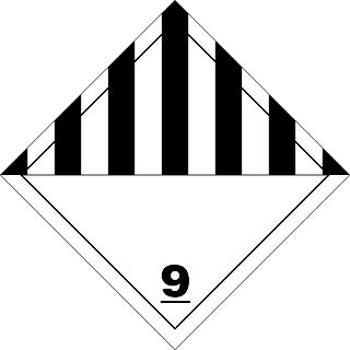 DOT Class 9 Label