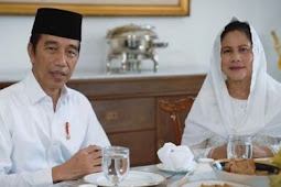 Joko Widodo dan Ibu Iriana Jokowi Sampaikan Selamat Idulfitri 1441 H