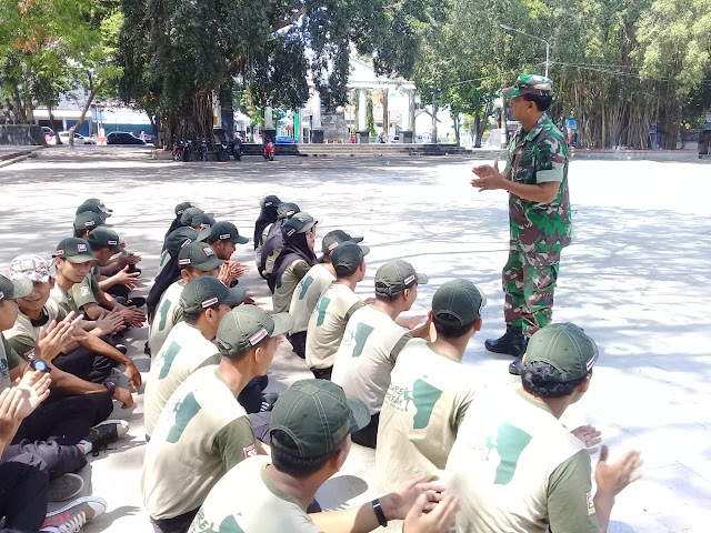 KodimKaranganyar – Melalui PBB, Karyawan Rumah Makan Serba Sambal Tingkatkan Militansi dan Disiplin Kerja