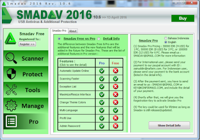 App for PC Smadav V 10.6 Pro Terbaru 2016