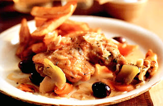 Mediterranean-inspired chicken casserole