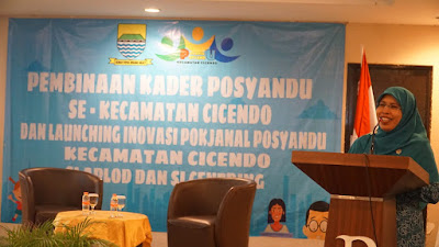 Cegah Stunting, Si Aplod dan Si Centring Hadir di Posyandu Cicendo Bandung