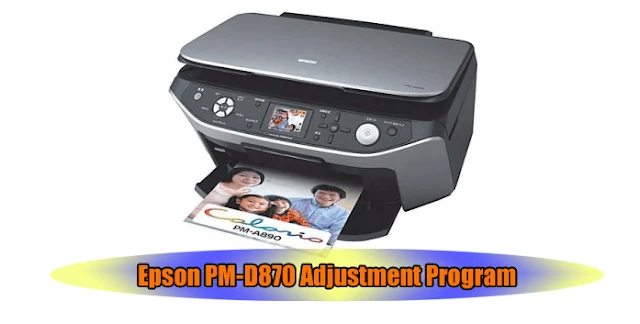 Epson PM-D870 Printer Adjustment Program