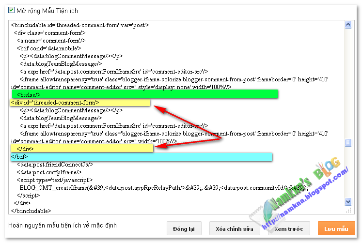 Chèn bộ mặt cười (Emoticons) dạng input cho comment của blogspot style 2