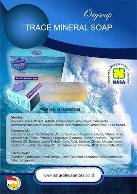 ORYSOAP - Trace Mineral Soap