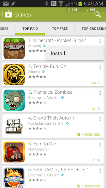 Google Play Store 4.0.25