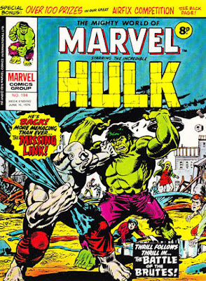 Mighty World of Marvel #194, Hulk vs the Missing Link