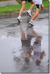 Running in the Rain