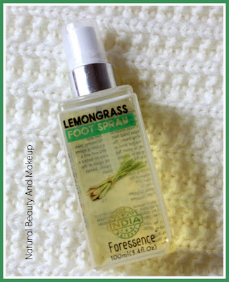 The Nature’s Co Lemongrass Foot Spray Review on the weblog Natural Beauty And Makeup