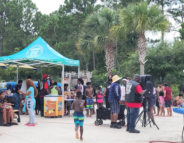 CRA back to school party Solomon Calhoun Community Center West Augustine Florida