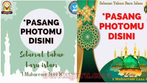 Pasang Ucapan Selamat Tahun Baru Islam 2022, 1 Muharram 1444 H Dengan Twibbon Cantik Untuk Story Keren di IG, WA, atau FB