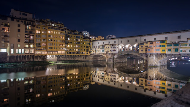 Ponte Vecchio :: Canon EOS5D MkIII | ISO100 | Canon 17-40@23mm | f/11 | 30s