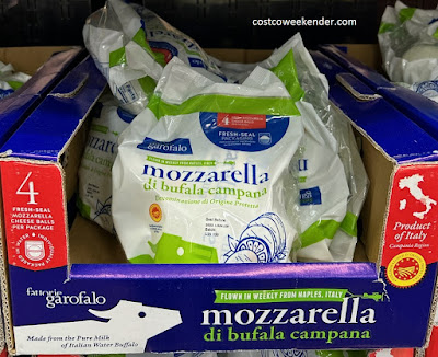 Enjoy some buffalo mozzarella with Fattorie Garofalo Mozzarella di Bufala Campana