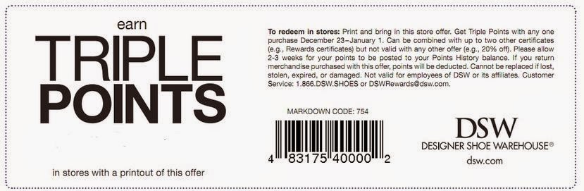 dsw coupons