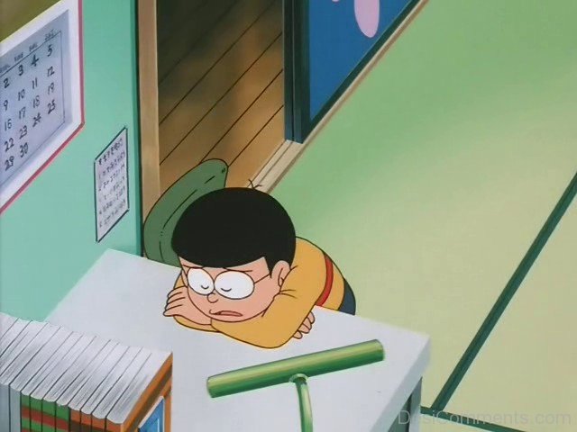 nobita sleeping