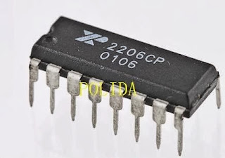 2PCS IC EXAR DIP-16 XR2206CP 2206CP