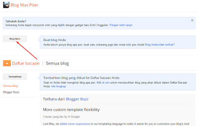 Cara Membuat Blog Gratis di Blogger 5