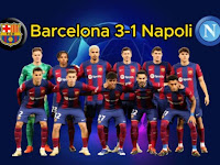 Barcelona 3-1 Napoli: Barcelona Lolos 8 Besar Liga Champions UEFA 