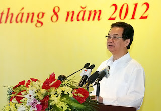 Thủ tướng Nguyễn Tấn Dũng đề nghị Hội nghị thảo luận một cách thẳng thắn, xây dựng và trách nhiệm,