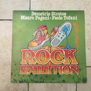 Mauro Pagani, Demetrio Stratos,Paolo Tofani "Rock And Roll Exibition" 1979 Italy  Blues Rock,Rock n` Roll