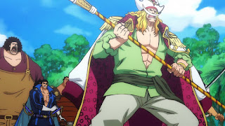 ワンピースアニメ 964話 白ひげ海賊団 ONE PIECE Whitebeard